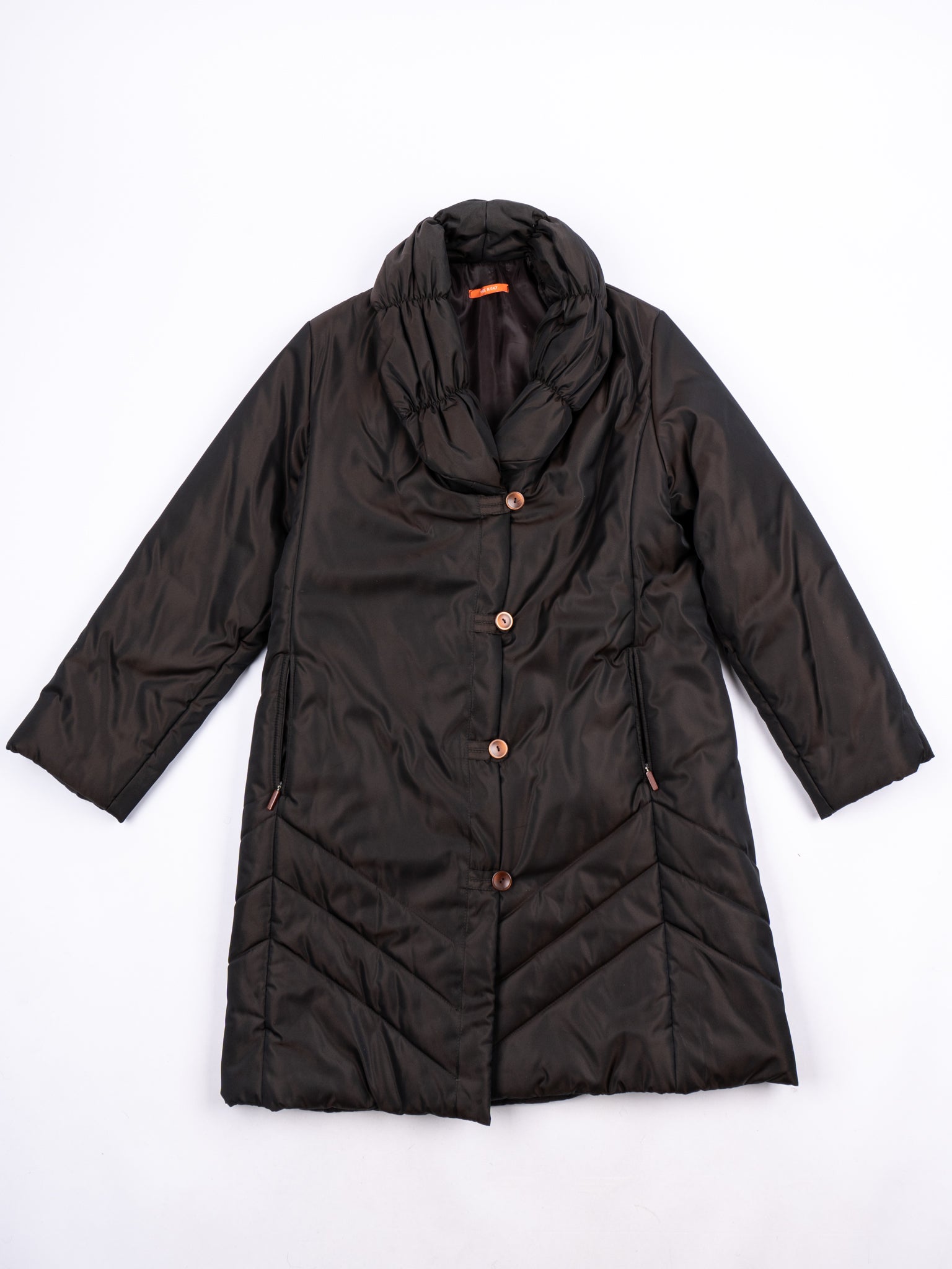 Piumino vintage collo puffer