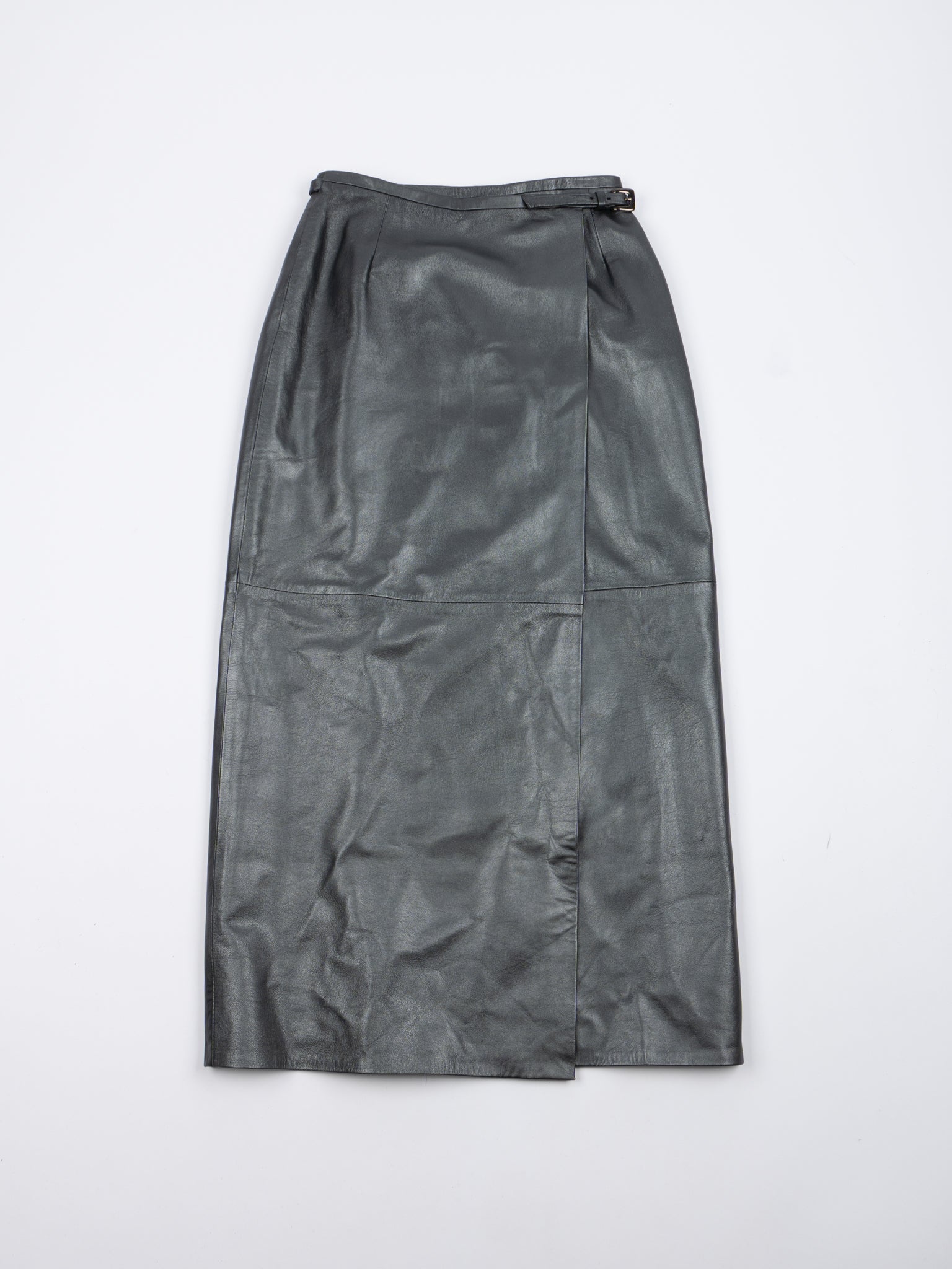 Lorena Antoniazzi Leather Skirt