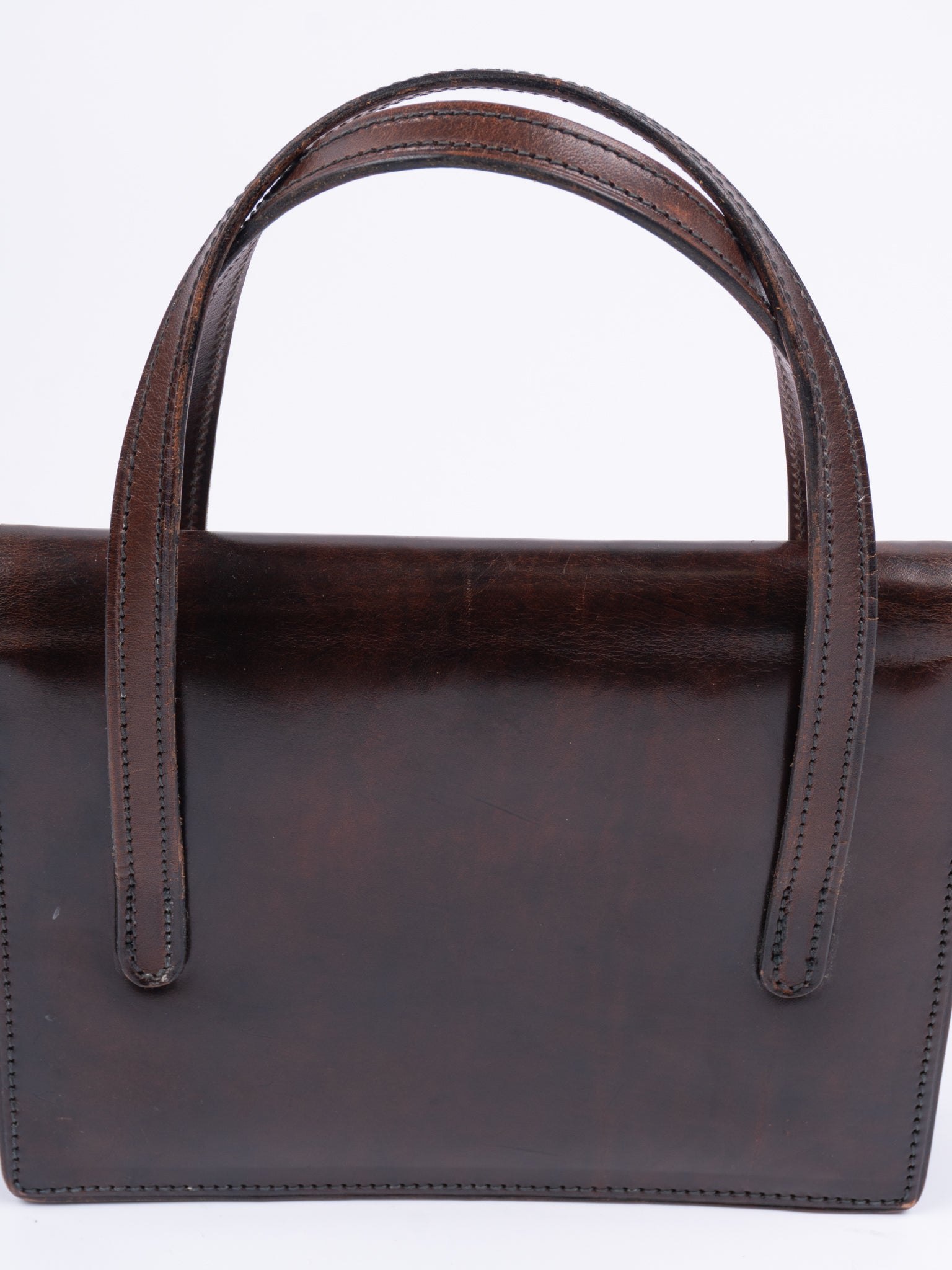 Borsa a mano in pelle vintage '60