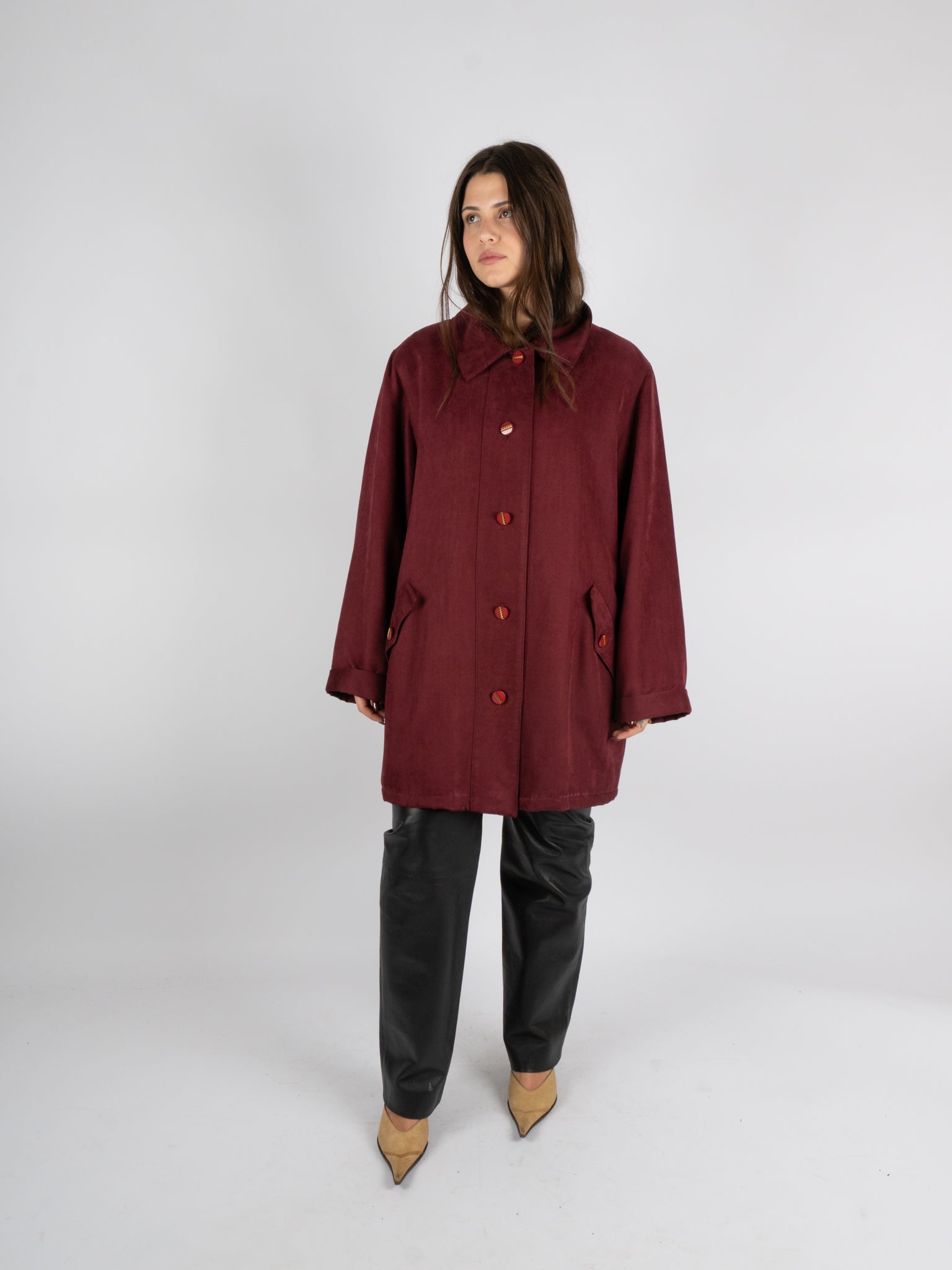 Bordeaux Deer Coat