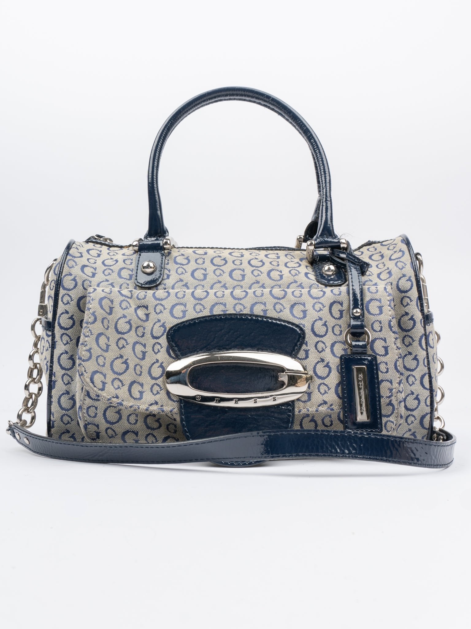 Borsa guess griffata grigio