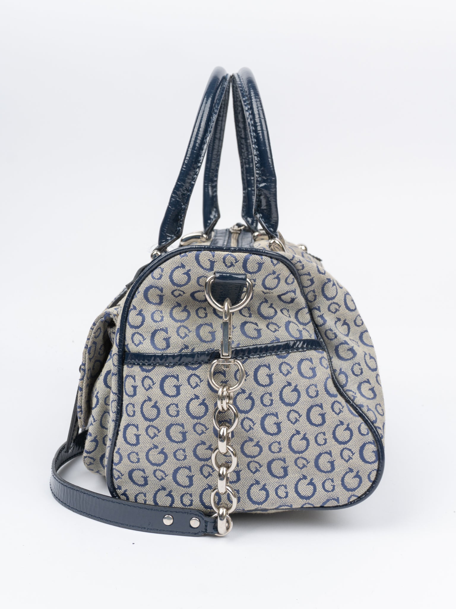 Borsa guess griffata grigio