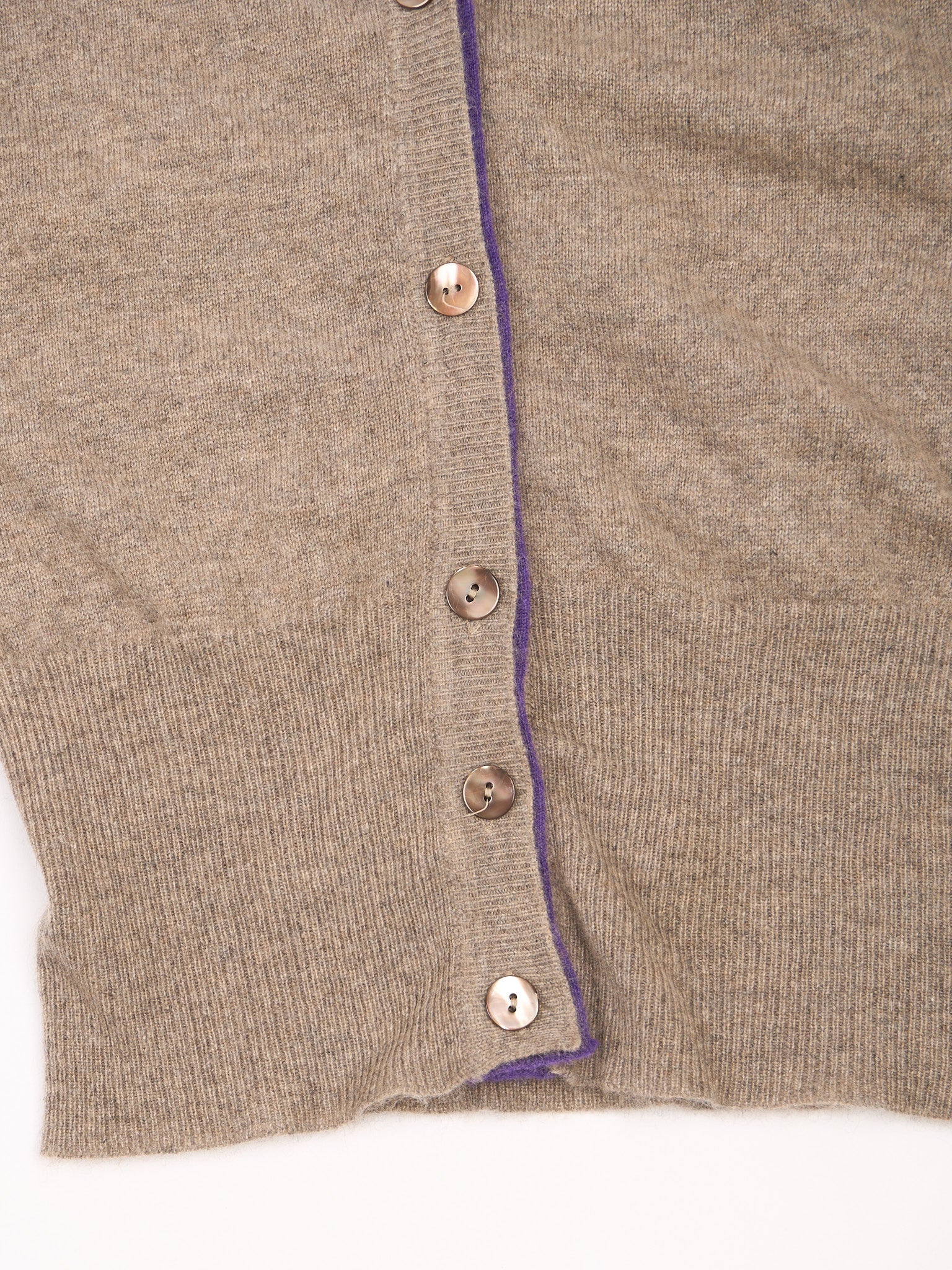 JKClass cashmere cardigan and t-shirt